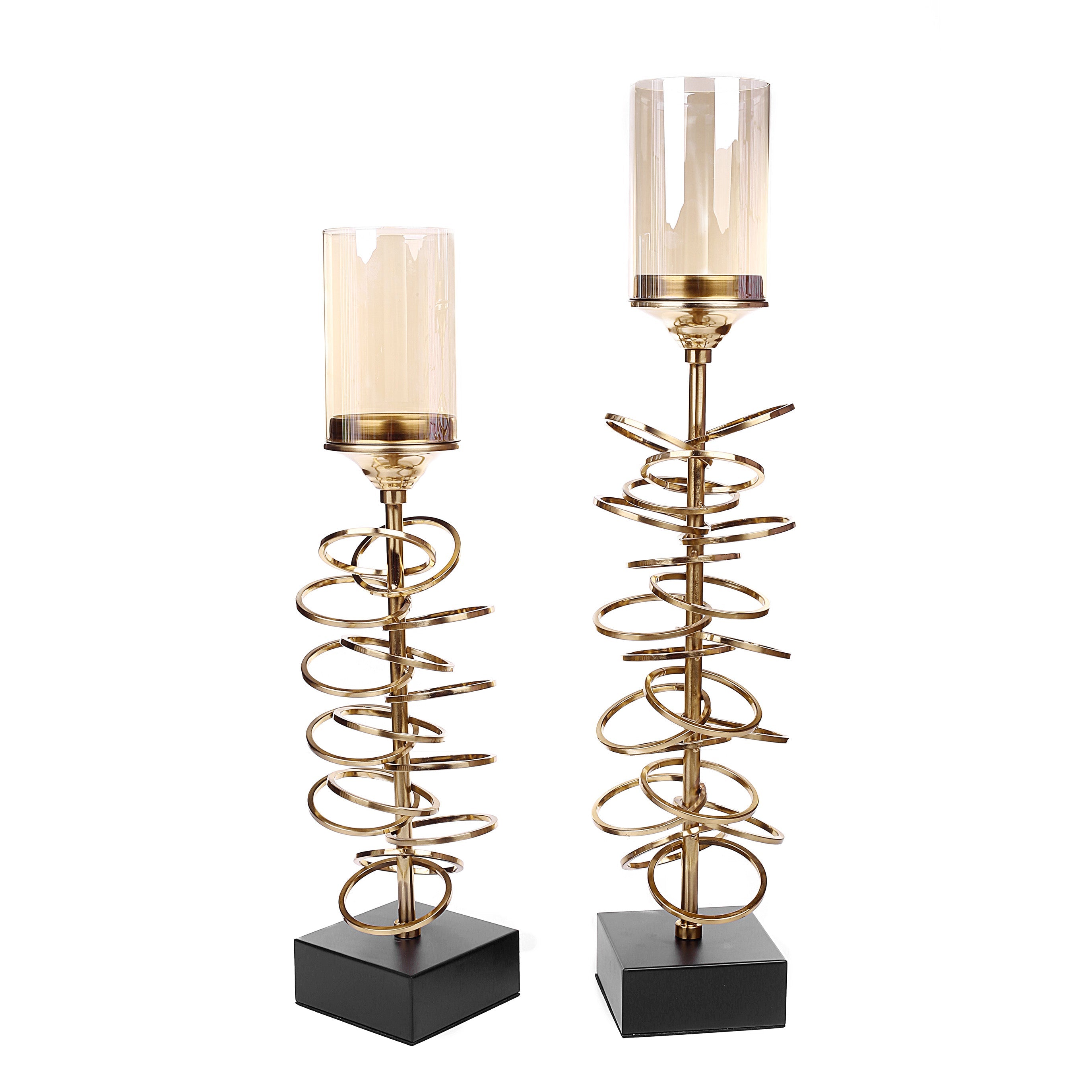 Rings Design Candle Holder