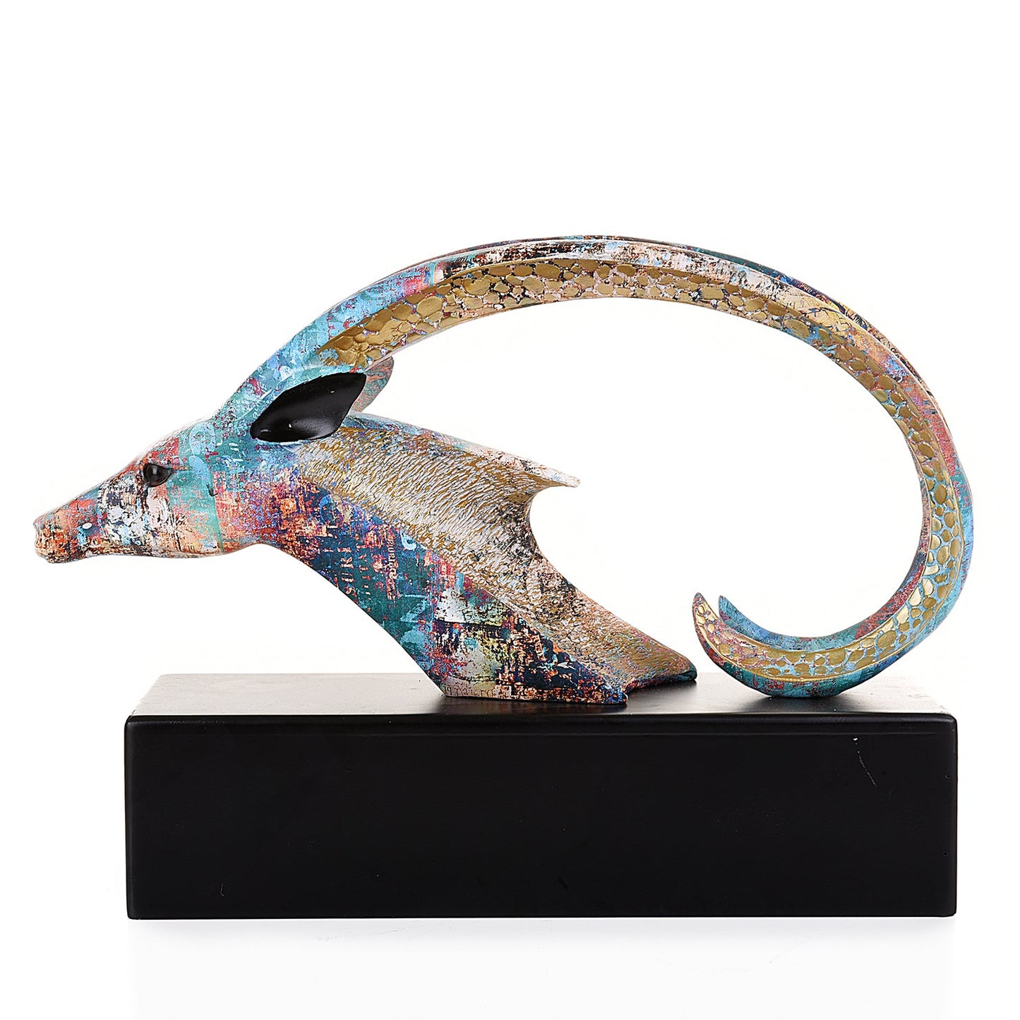 Van Howd Markhor Multi-Color Sculpture