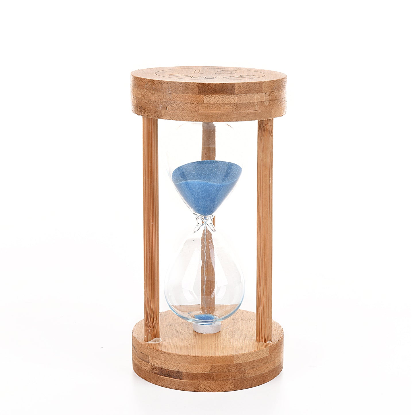 Wooden Hour Glass with Colorful Sand