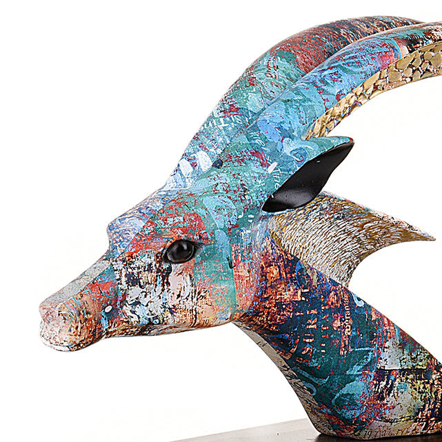 Van Howd Markhor Multi-Color Sculpture