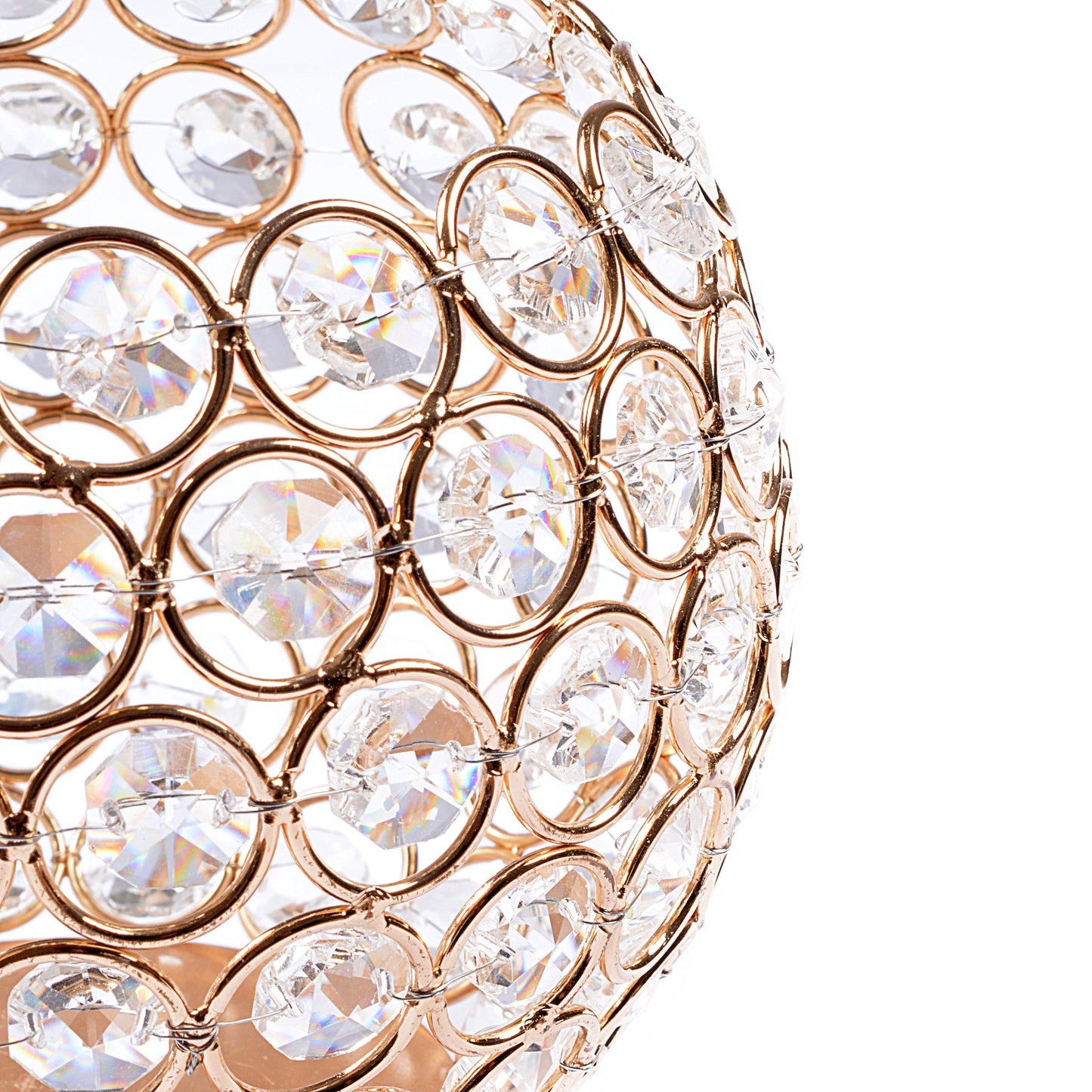 Wedding Gift Gold Crystal Bowl (Set of 3)