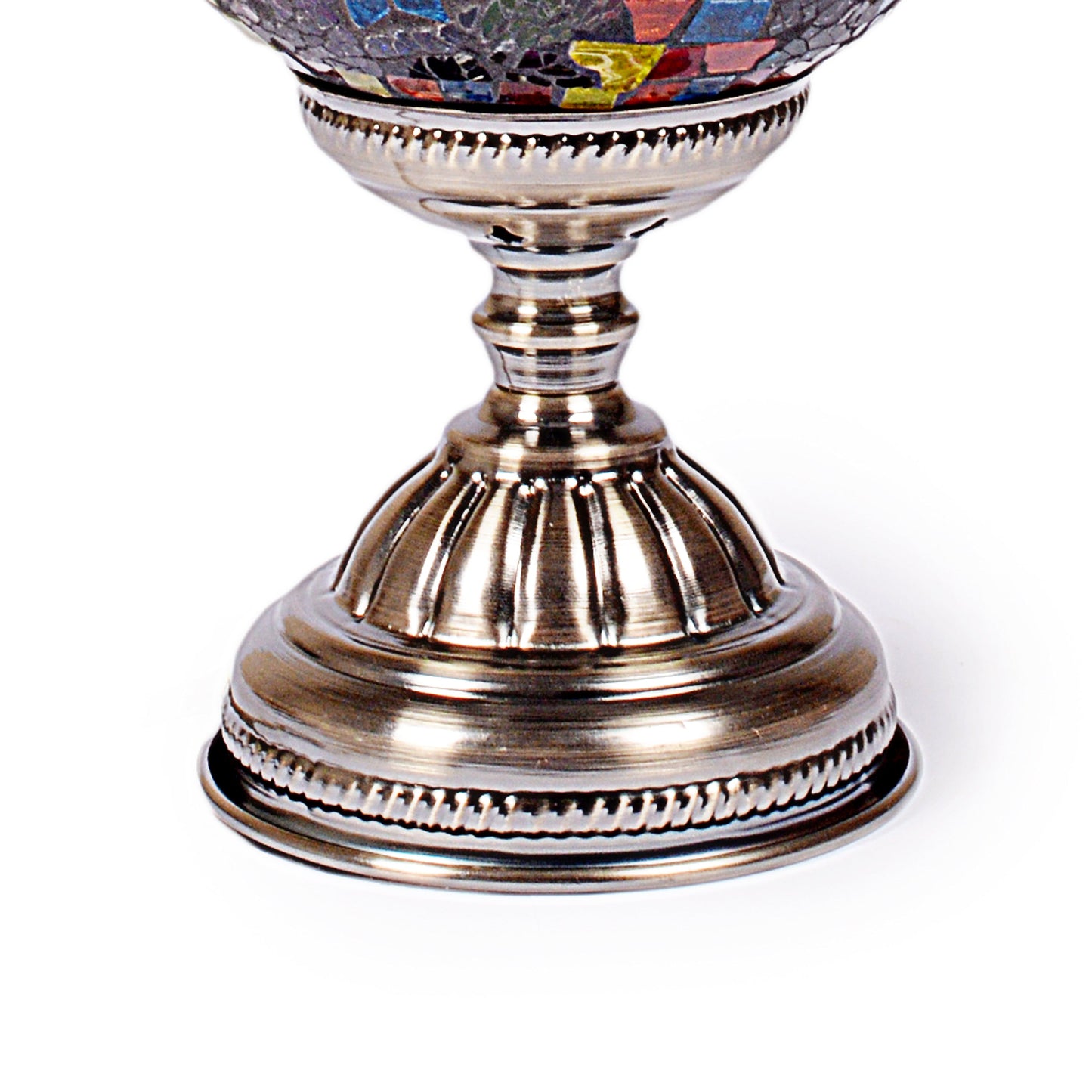 Traditional Turkish Style Mosaic Multicolored Lamp