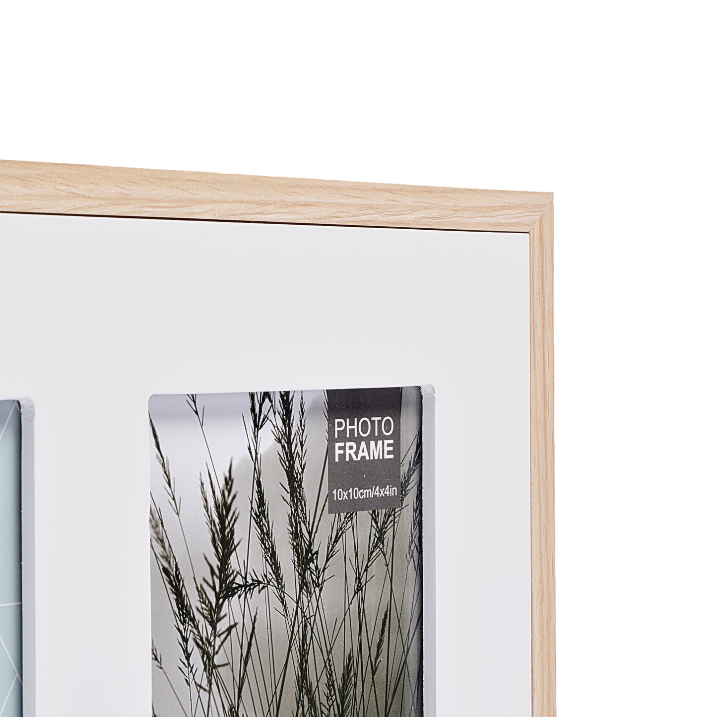 White Design Wooden Wall Hanging Photo Frame