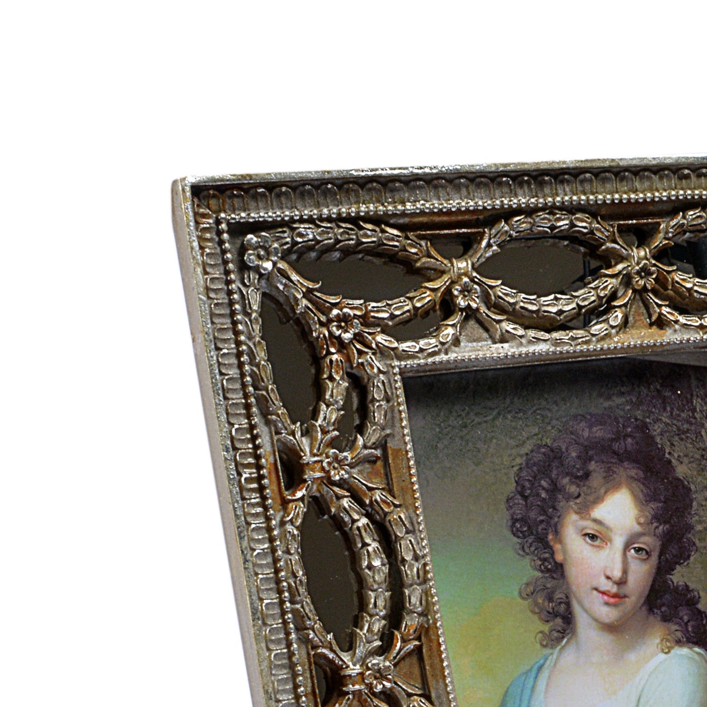 Mirror Effect Royal Wooden Design Photo Frame
