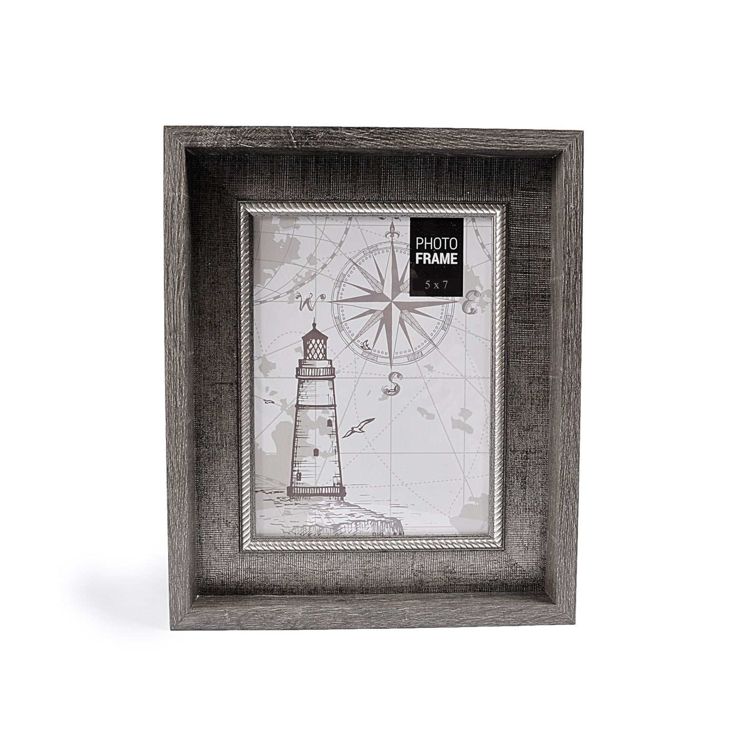 Natural Wooden Style Doted Texture Photo Frame