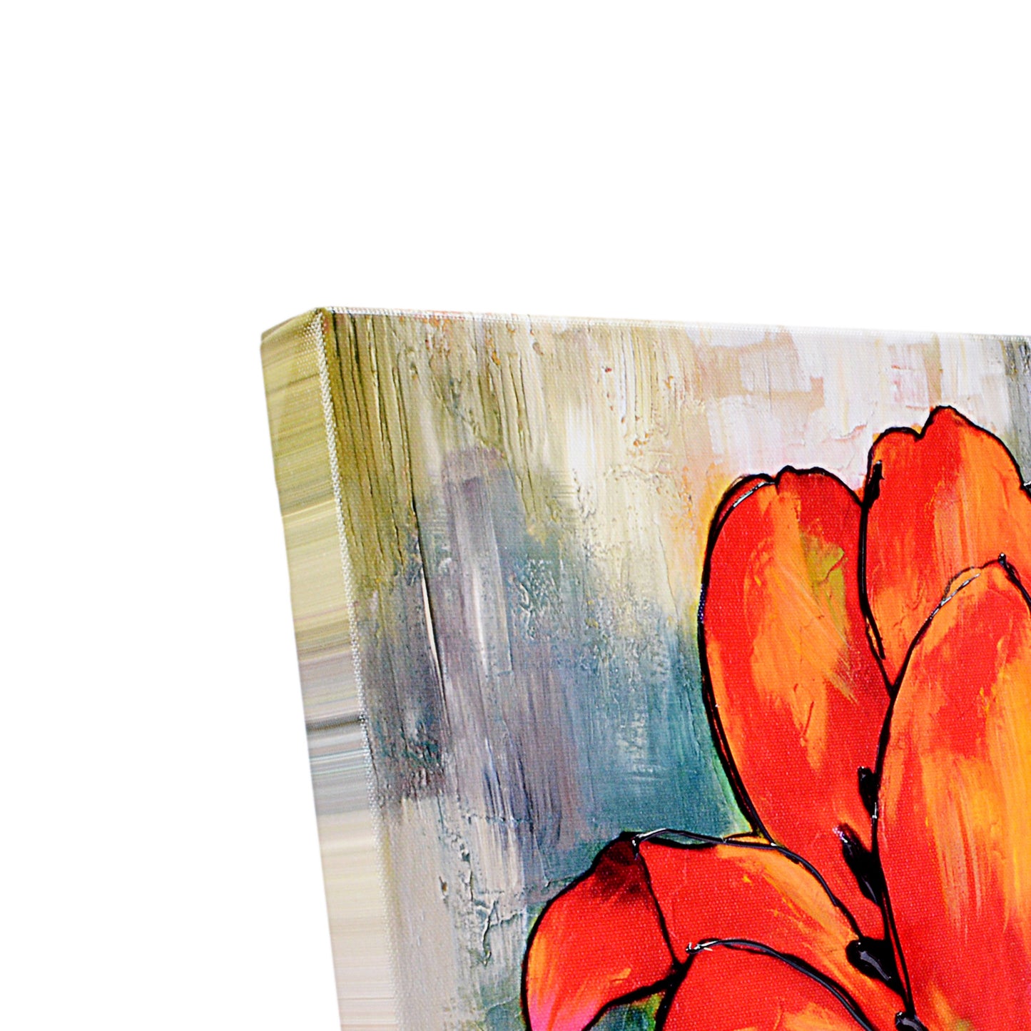 Red Lilly Wall Art Scenery