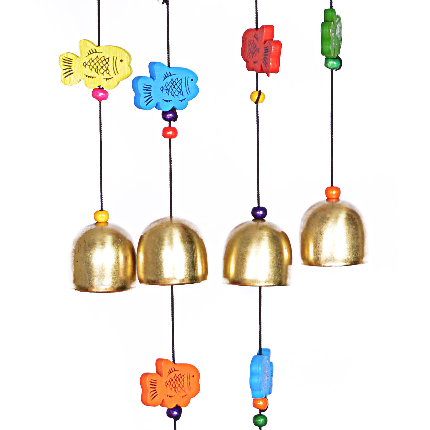 Wind Chimes with Decorative Round Design