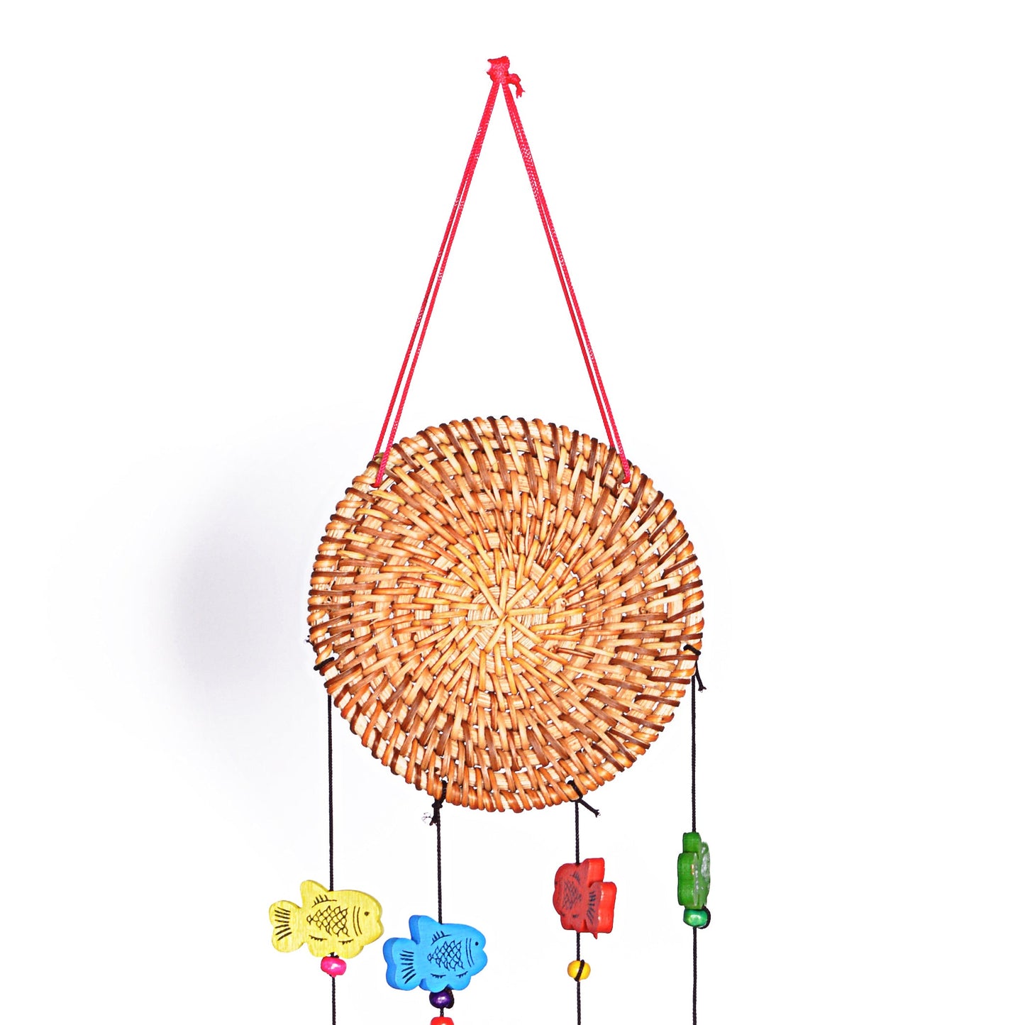 Wind Chimes with Decorative Round Design