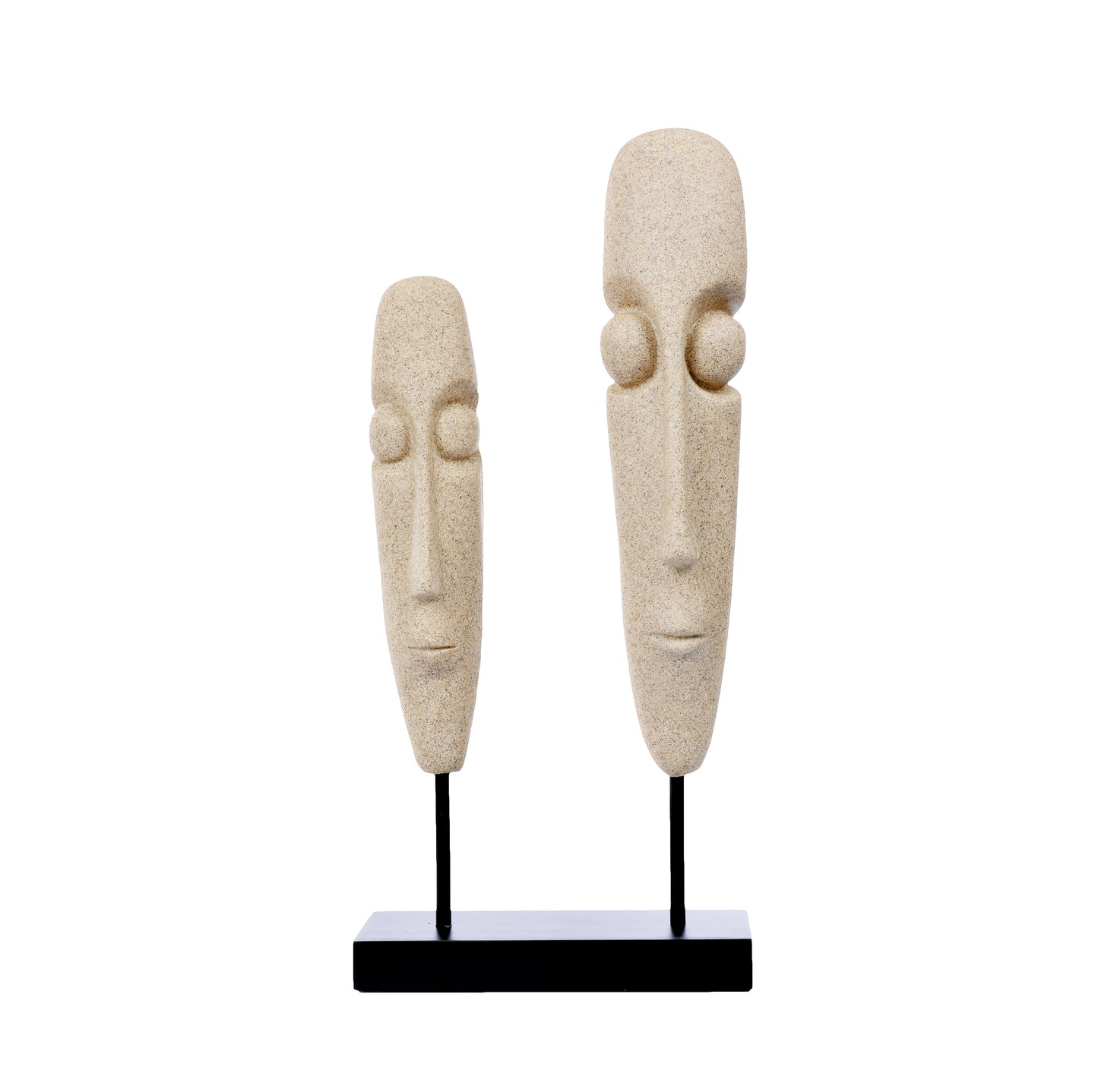 Double Face Statue