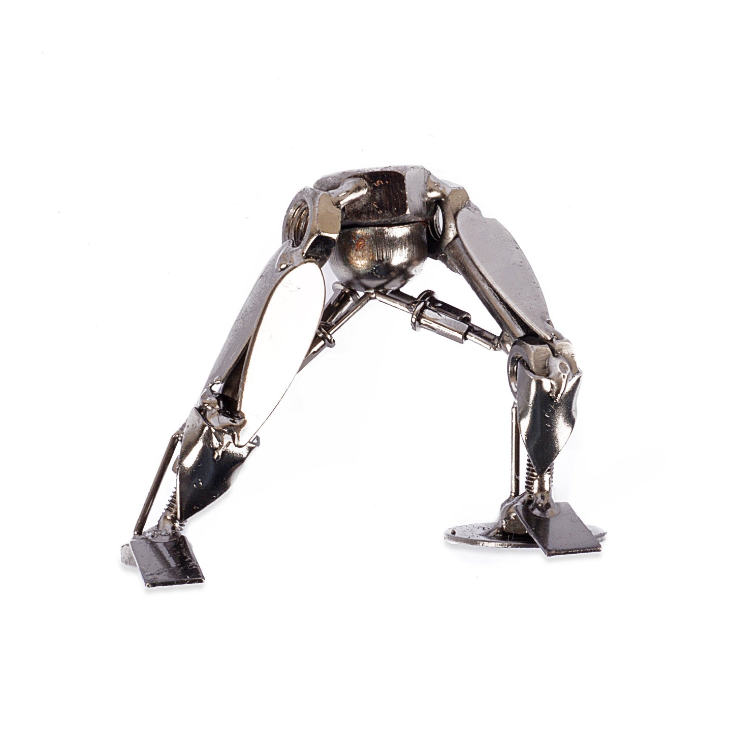 Metal Ghost Robot Statue