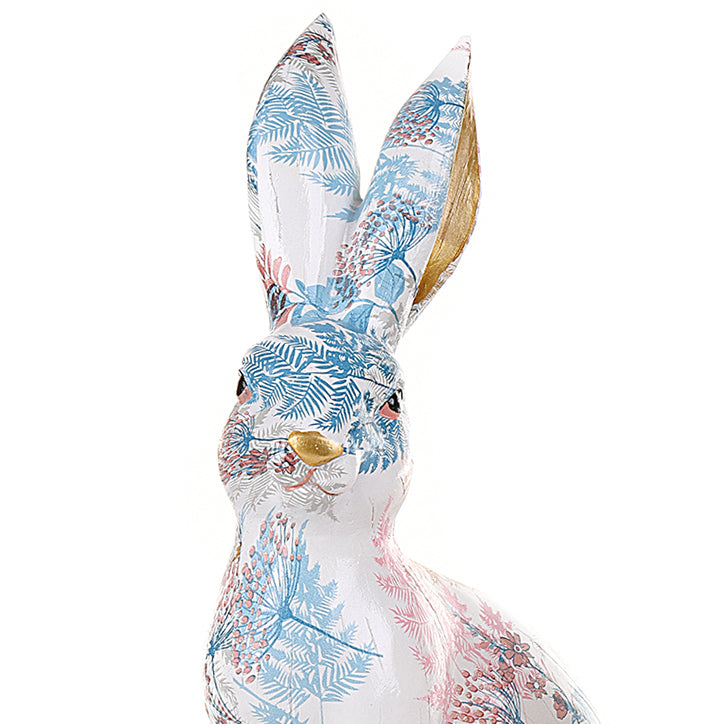 Printed art Bunny Rabbit Statues (Pair)