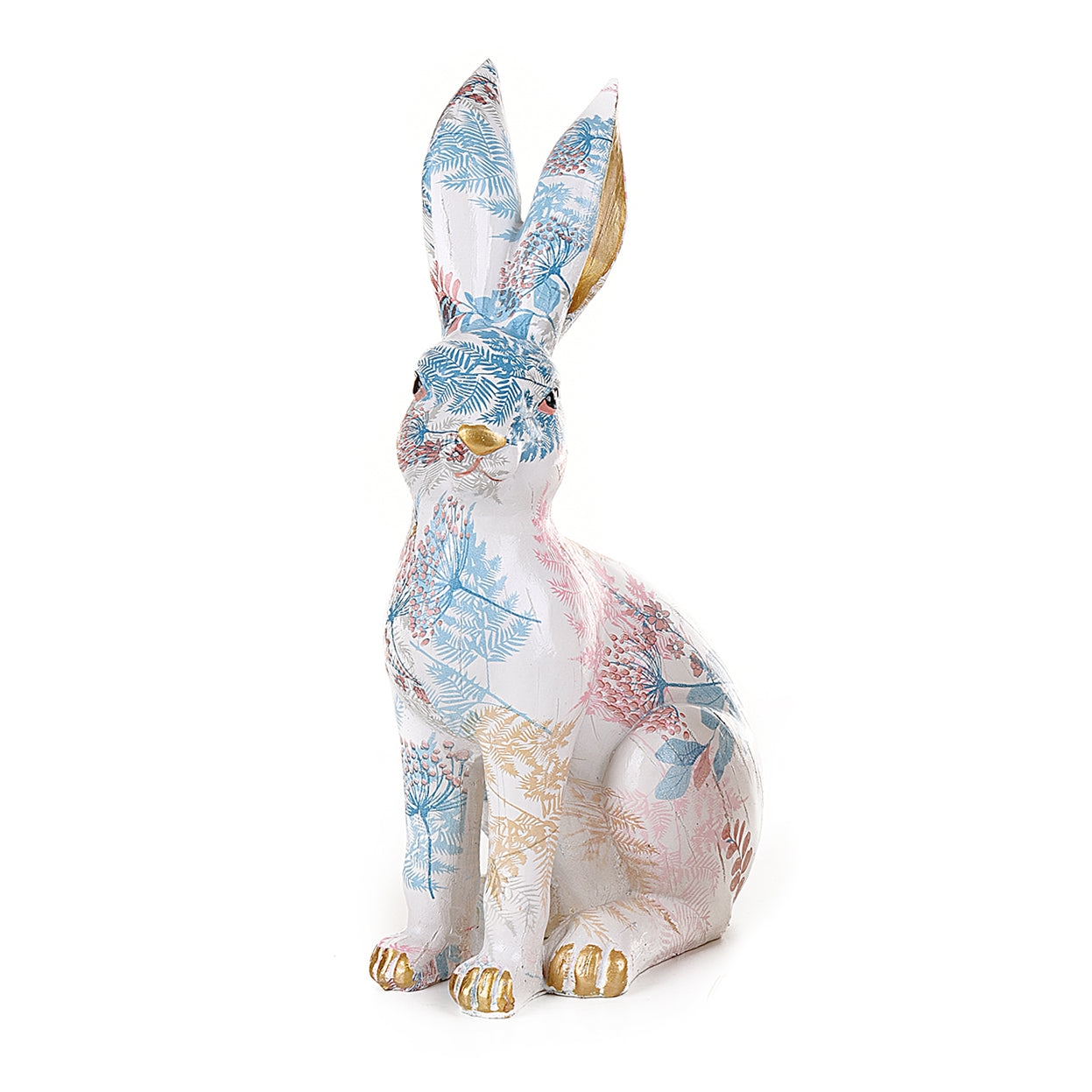 Printed art Bunny Rabbit Statues (Pair)