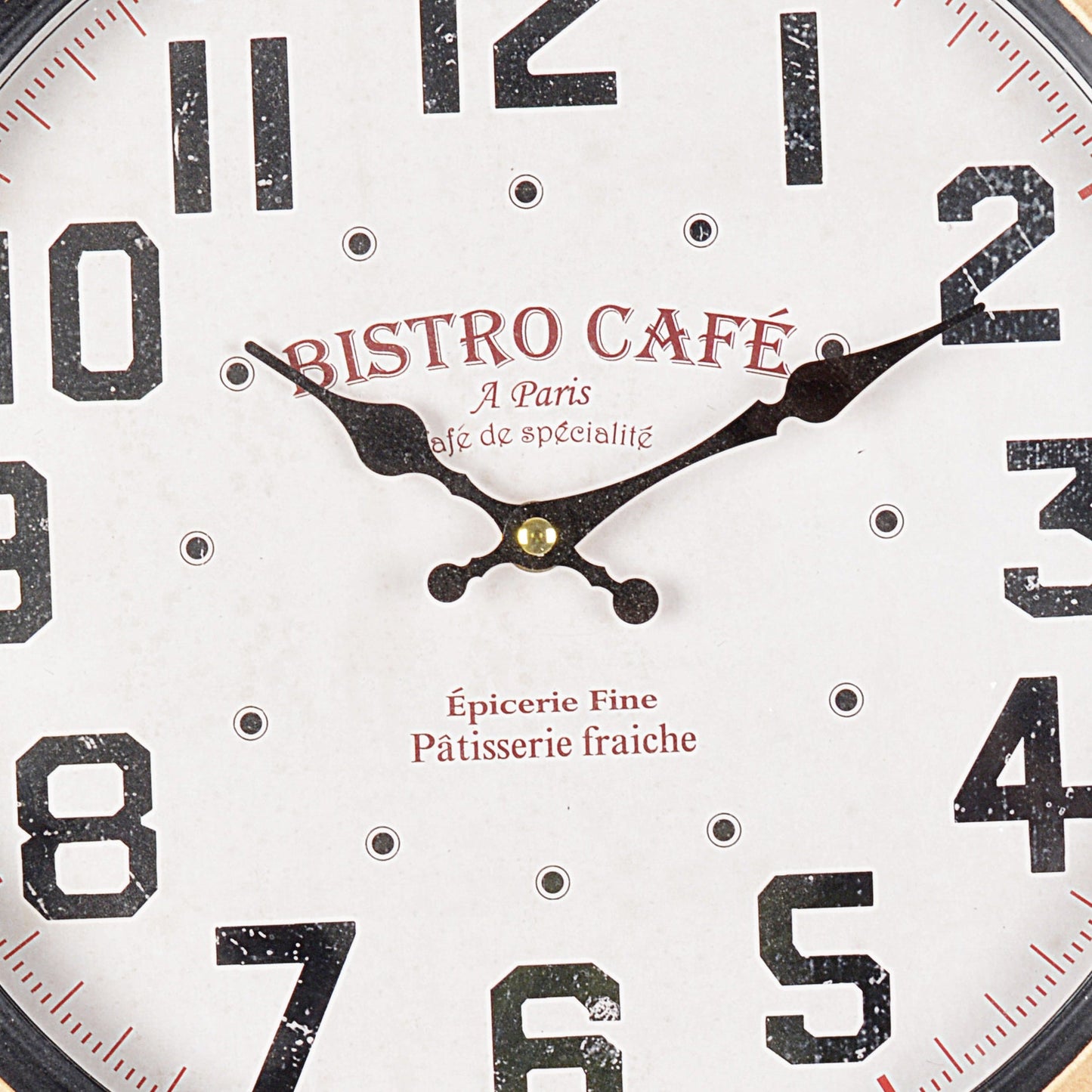 Bistro Cafe Paris Wall Clock