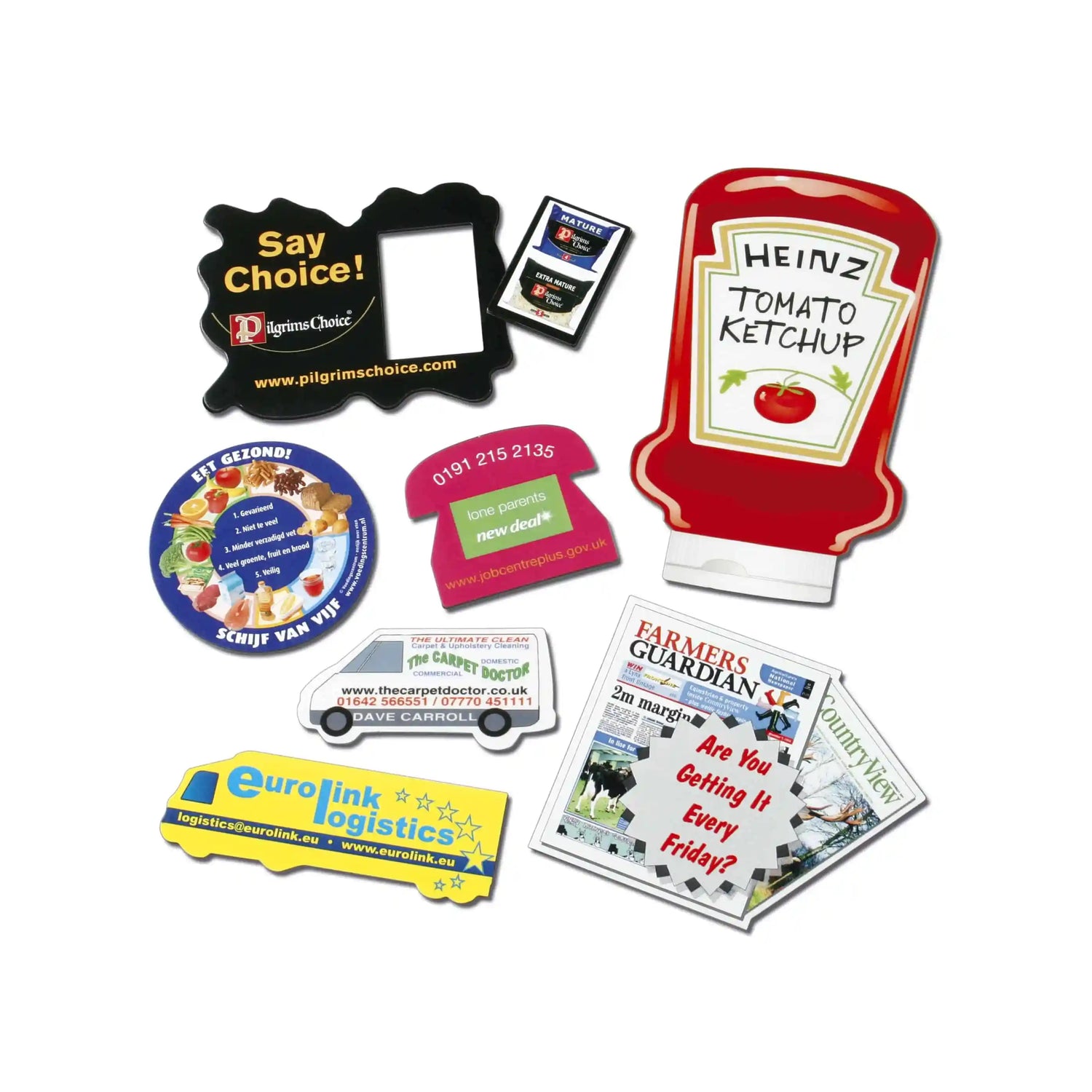Fridge Magnets & Bag Tags