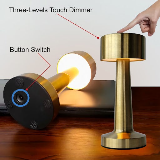 Luxe Gold LED Table Lamp