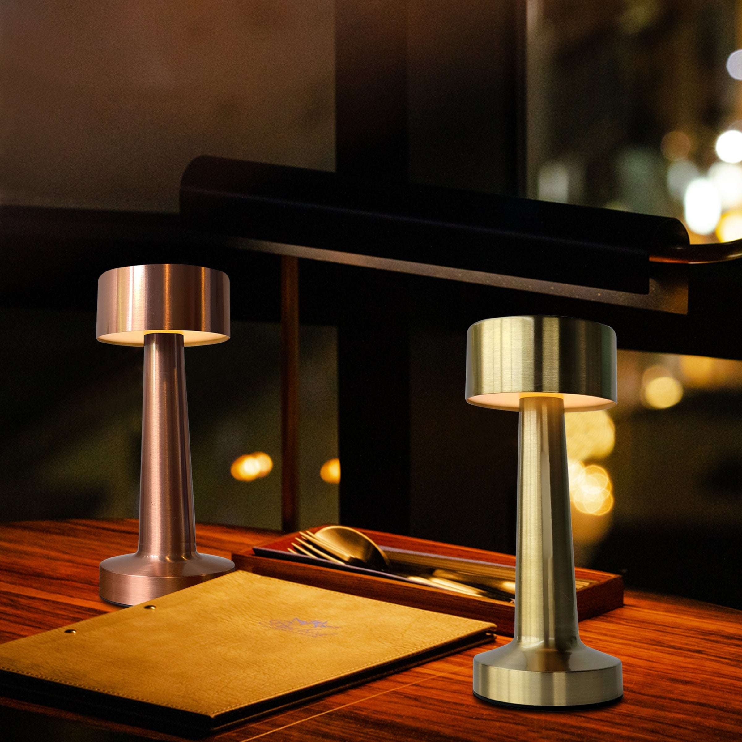 Luxe Gold LED Table Lamp