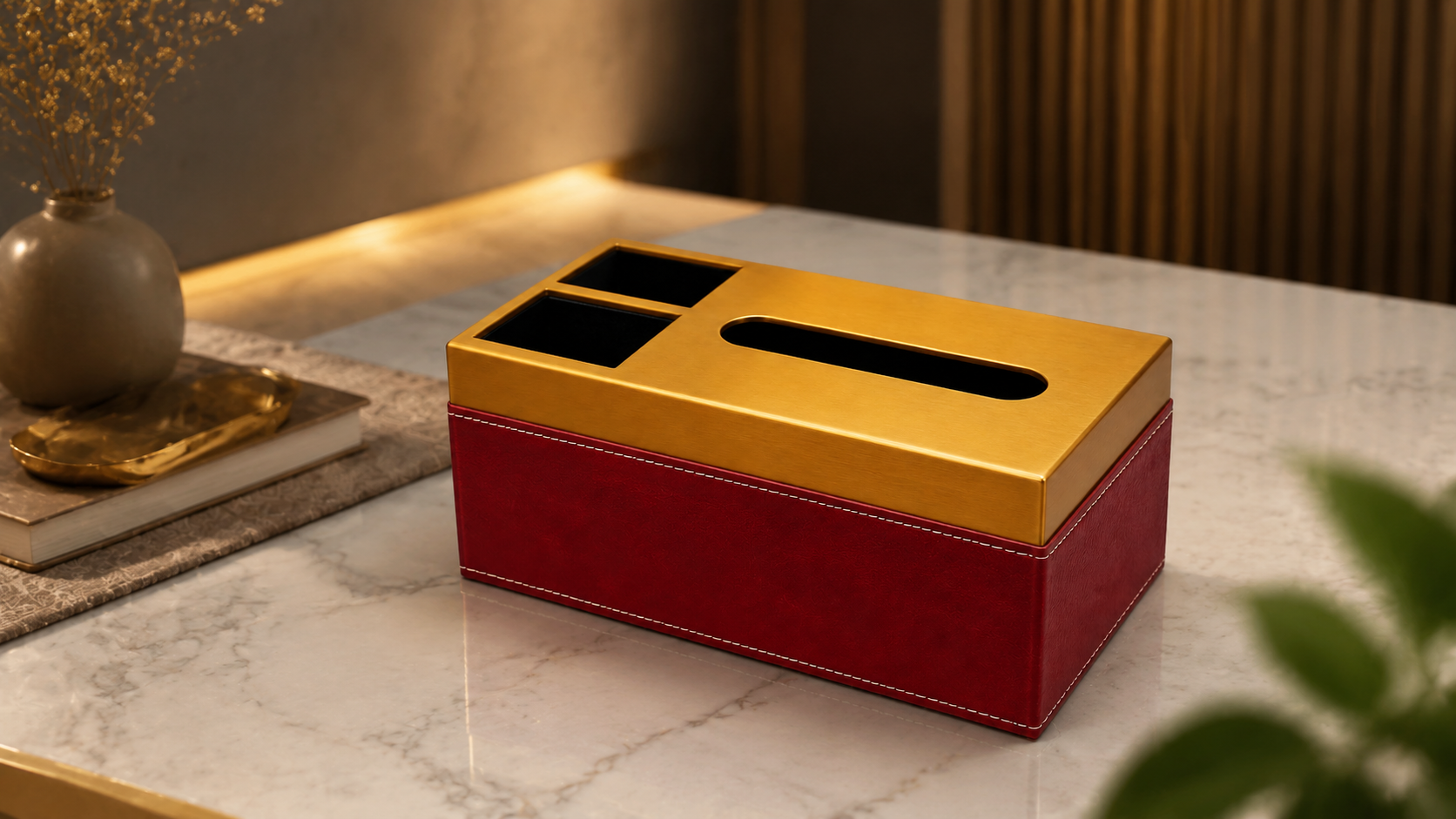 Multipurpose Metal Tissue Box