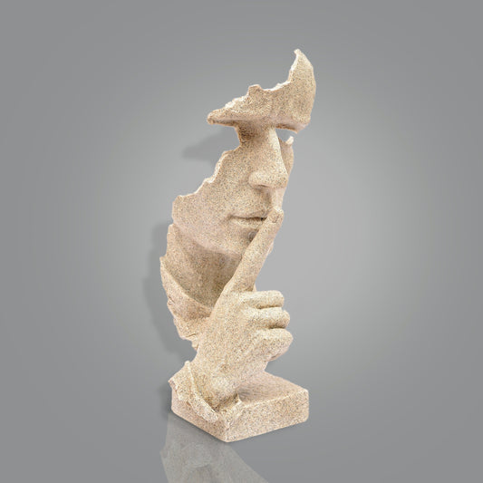 Be-Quite Face Sculpture