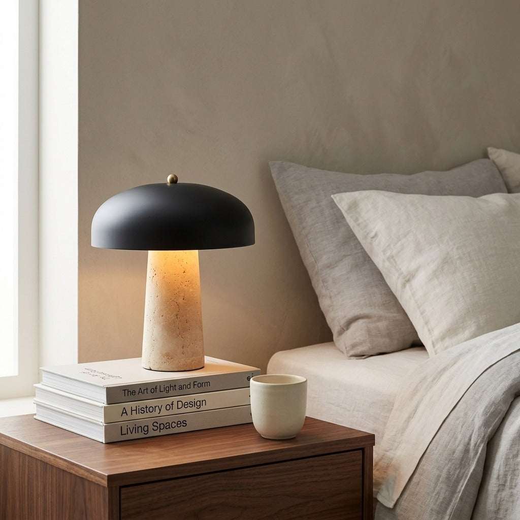 Stone Desk Lamp