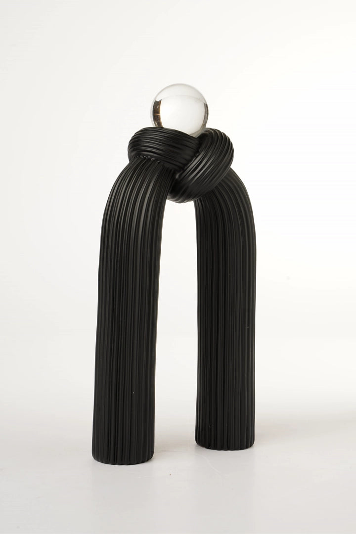 Knot Holding Ball Showpiece