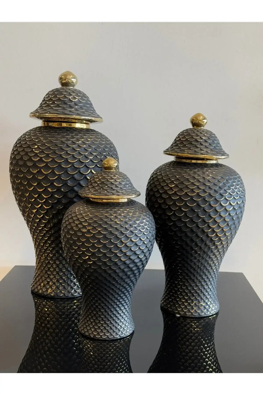 Herringbone Vase (Set of 3)