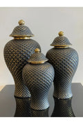 Herringbone Vase (Set of 3)