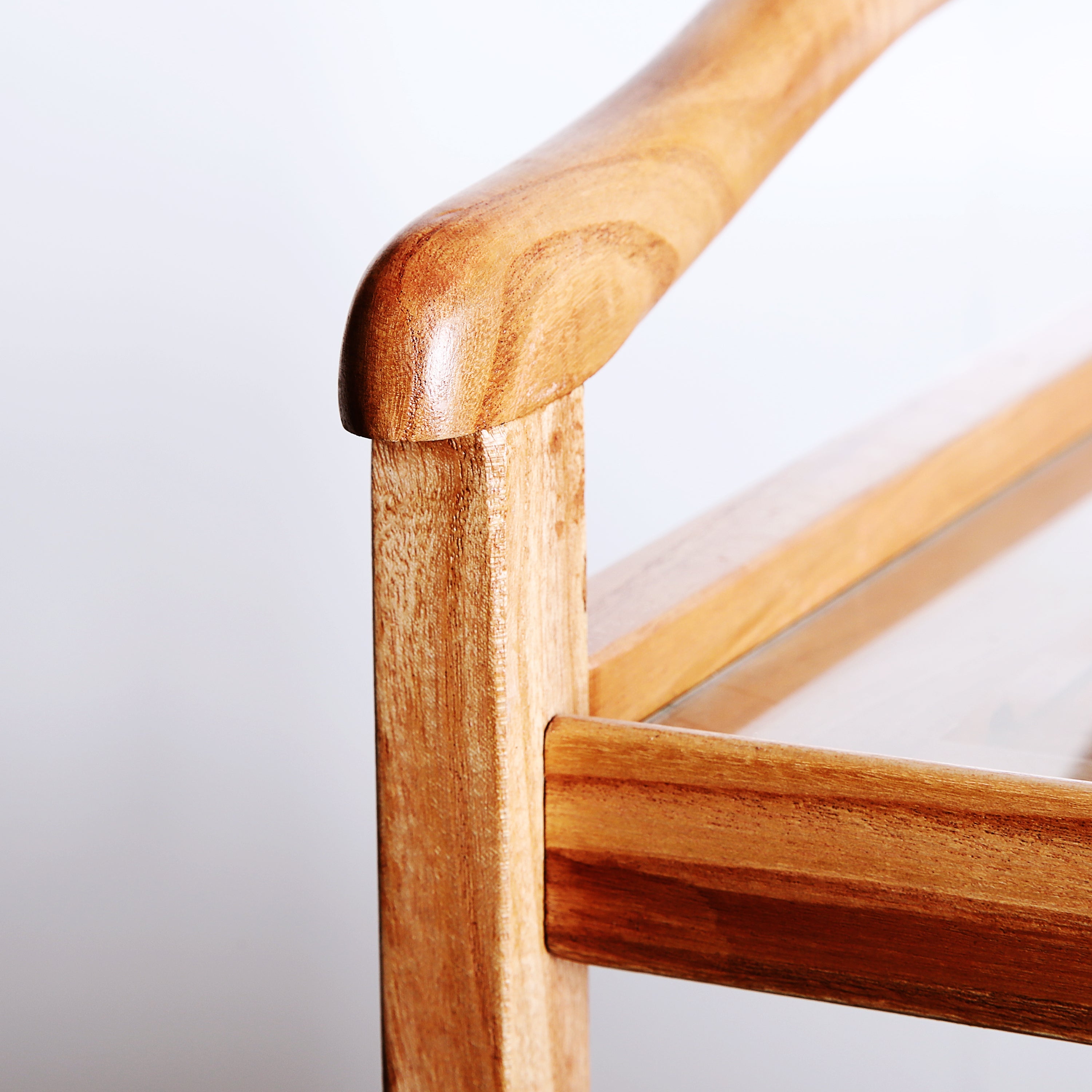 Lite Wooden Straps Serving Trolley