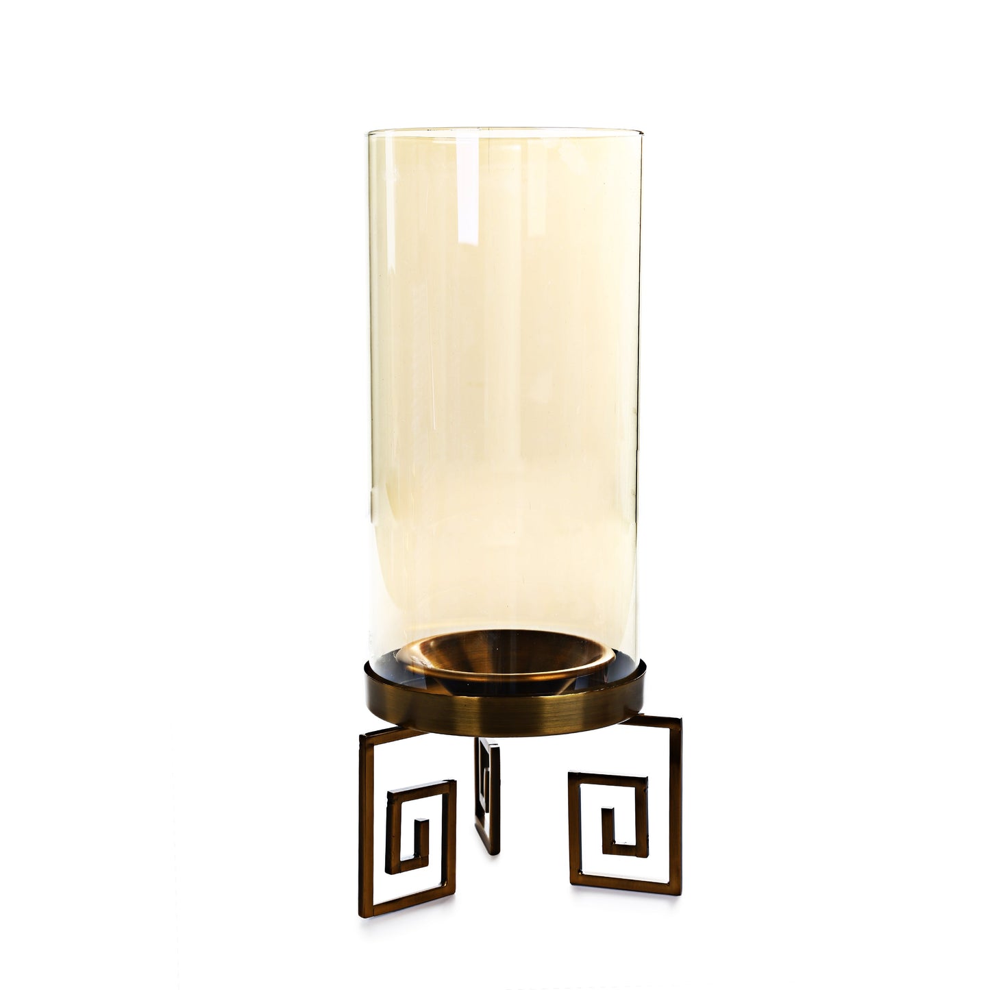 Square Spiral Hurricane Candle Holder