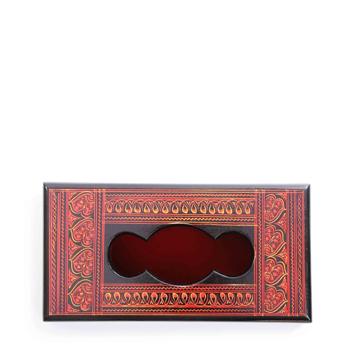 Hand Painted Wooden Tissue Box