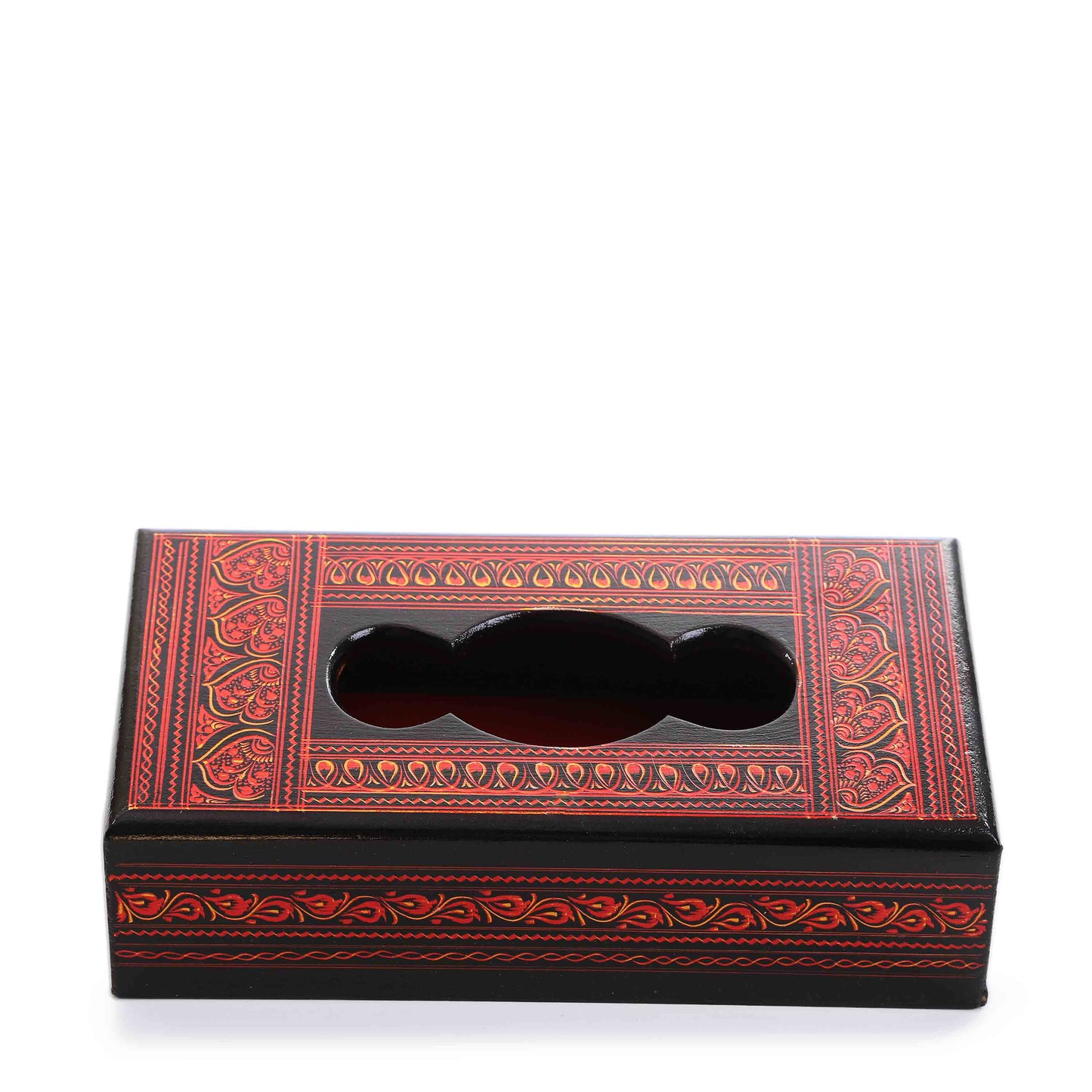 Hand Painted Wooden Tissue Box