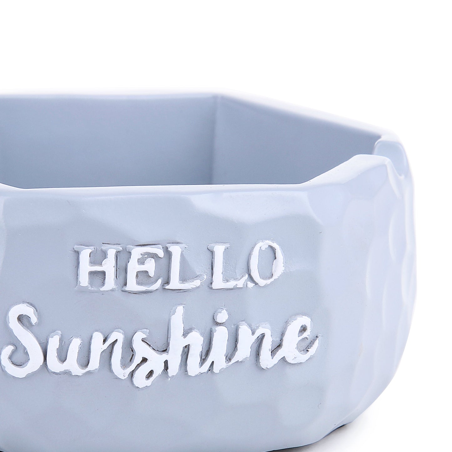 Gray Resin Ash Tray