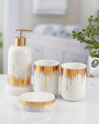Golden Explosion Bathroom Set