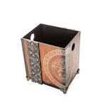 Versace Wooden Basket with Tissue Box