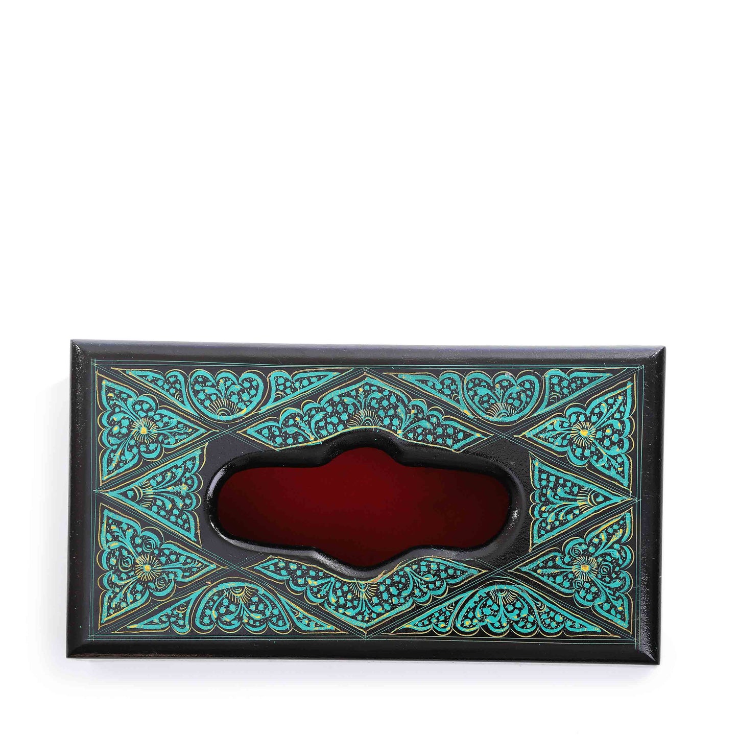 Hand Painted Wooden Tissue Box