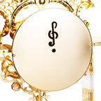 1850's Louis Brass & Marble Mantel Clock