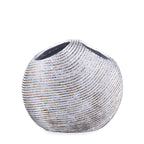 Silver Embossed Lines Bath Accessory