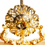 1850's Louis Brass & Marble Mantel Clock