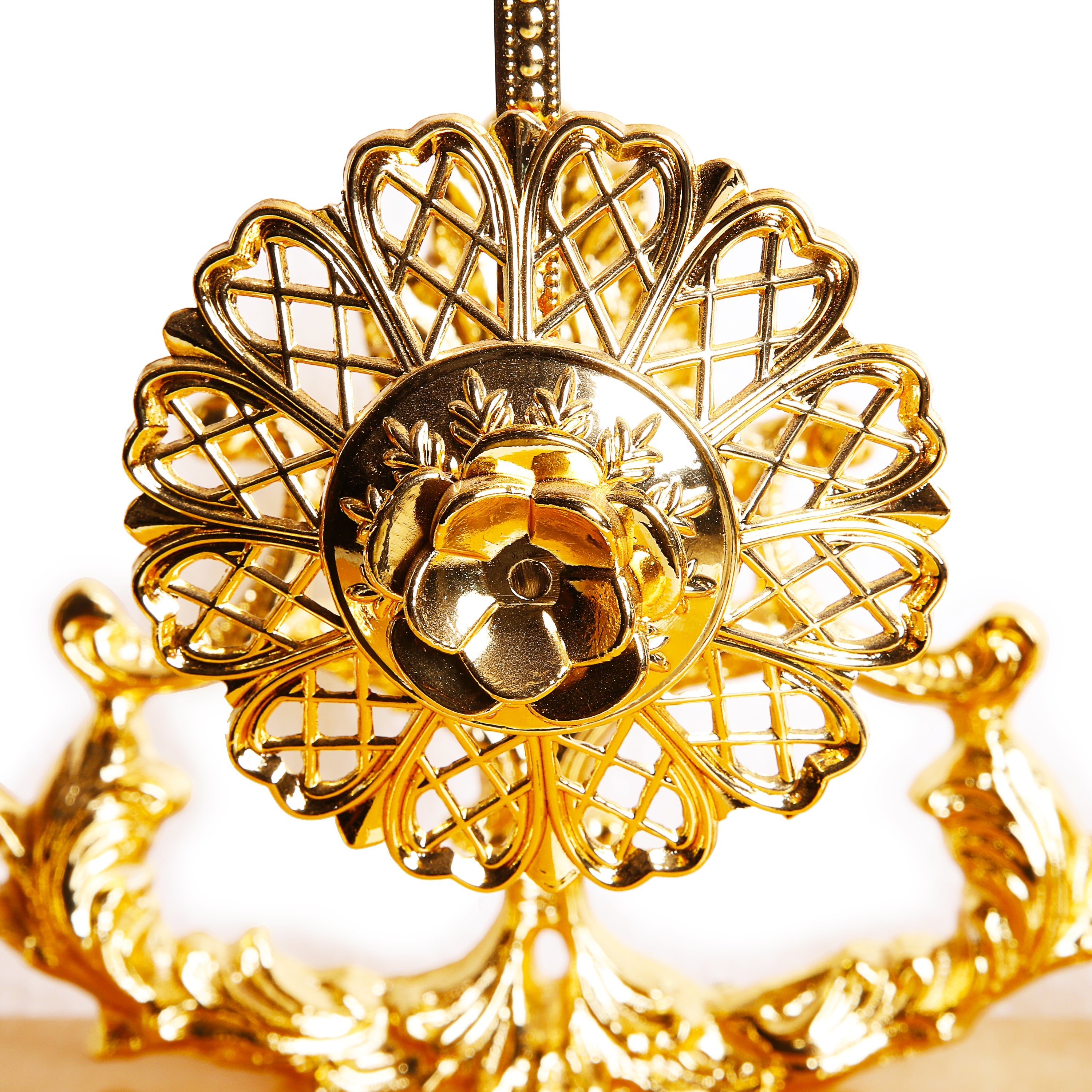 1850's Louis Brass & Marble Mantel Clock