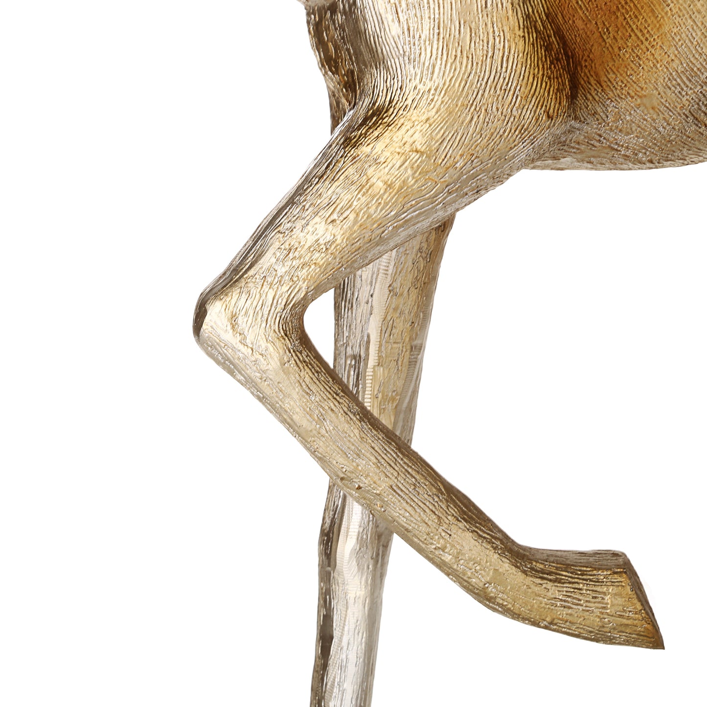 Silver deer Ornaments (Set of 2)