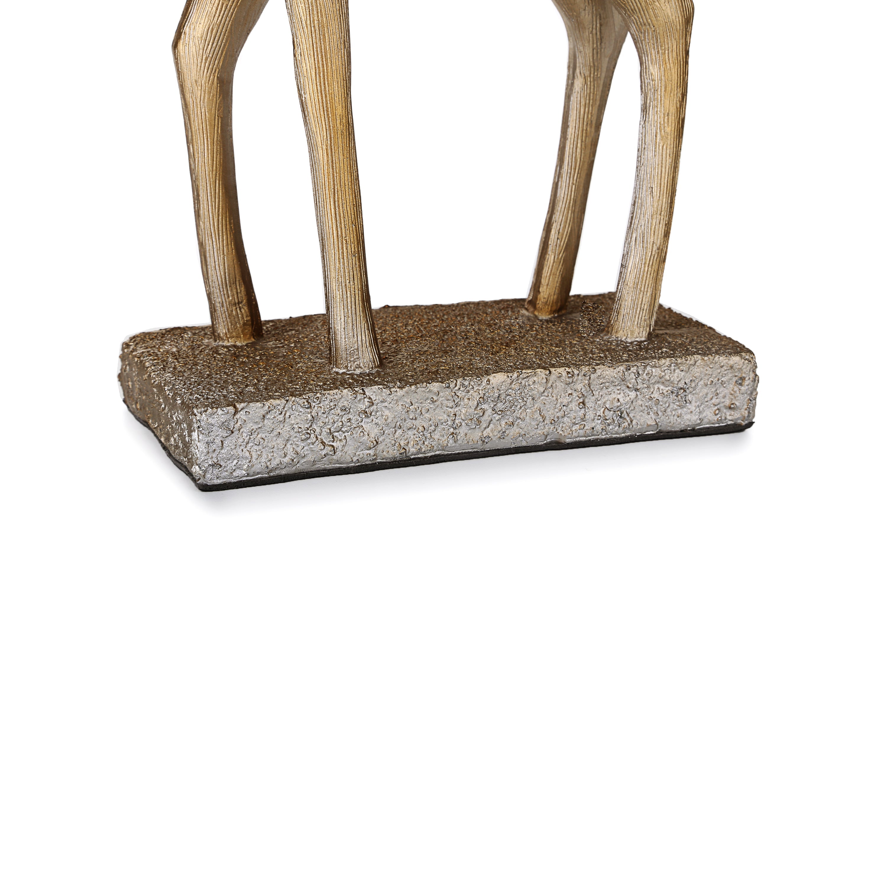Silver deer Ornaments (Set of 2)
