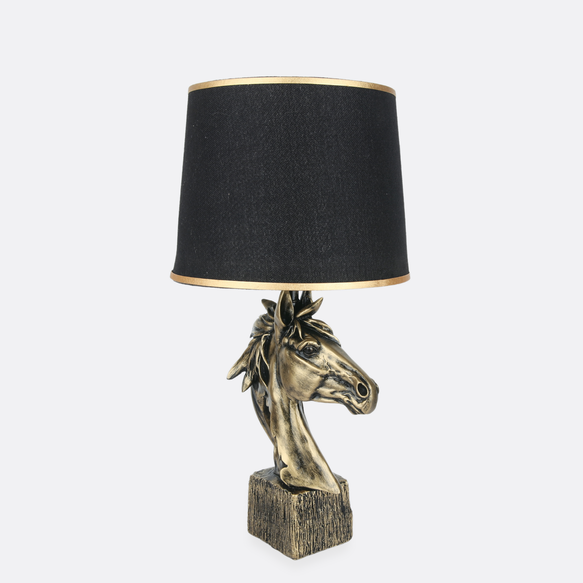 Golden Horse Lamp