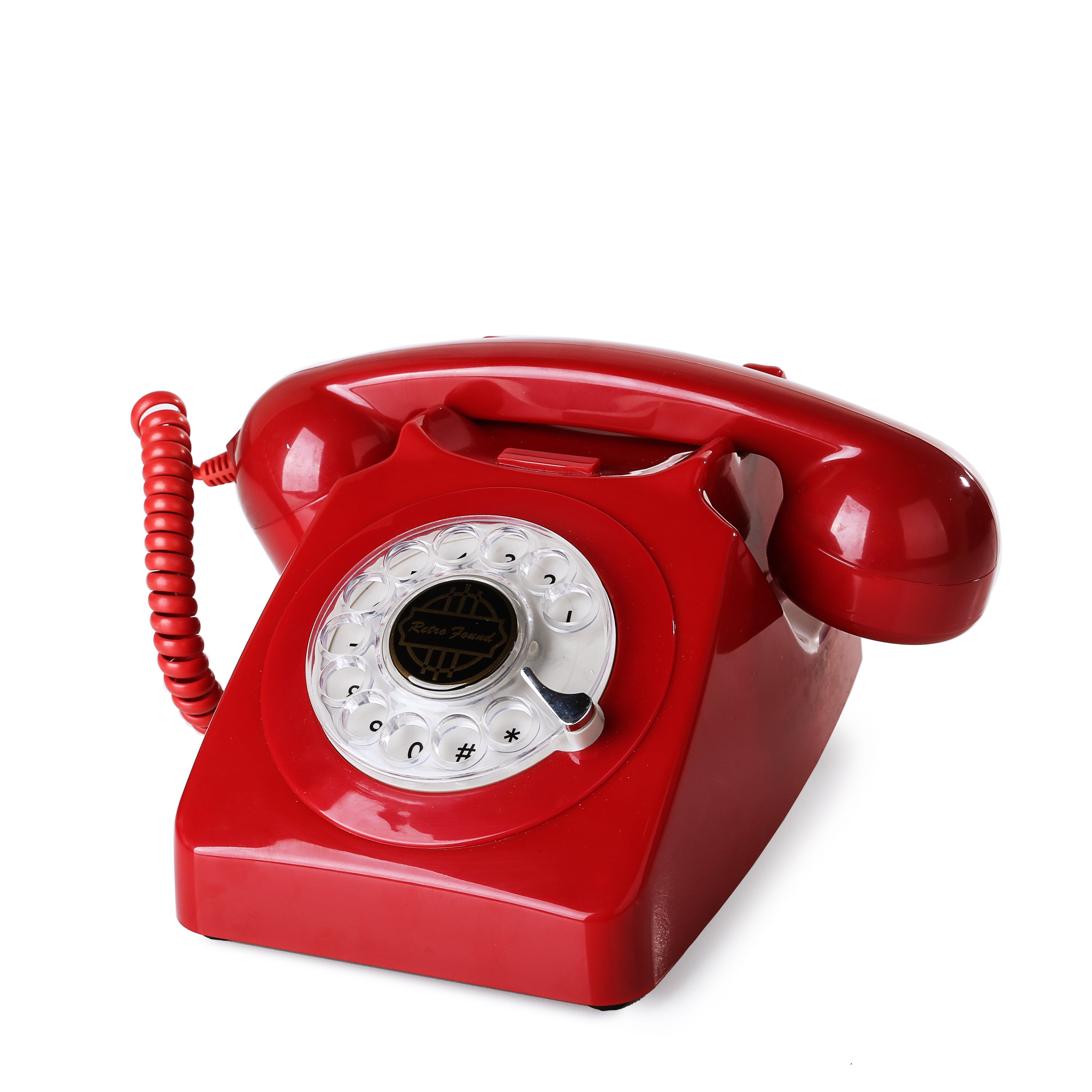 1960 Rotary Telephone (Red)