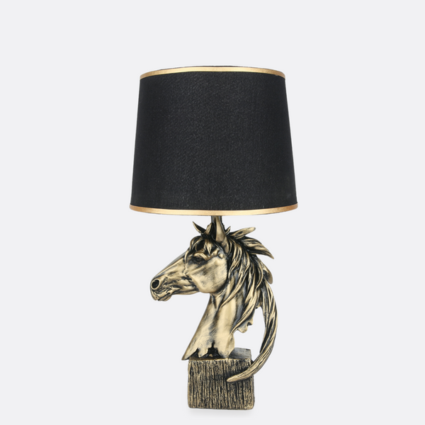Golden Horse Lamp