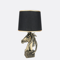Discerning Horse Lamp (Golden)