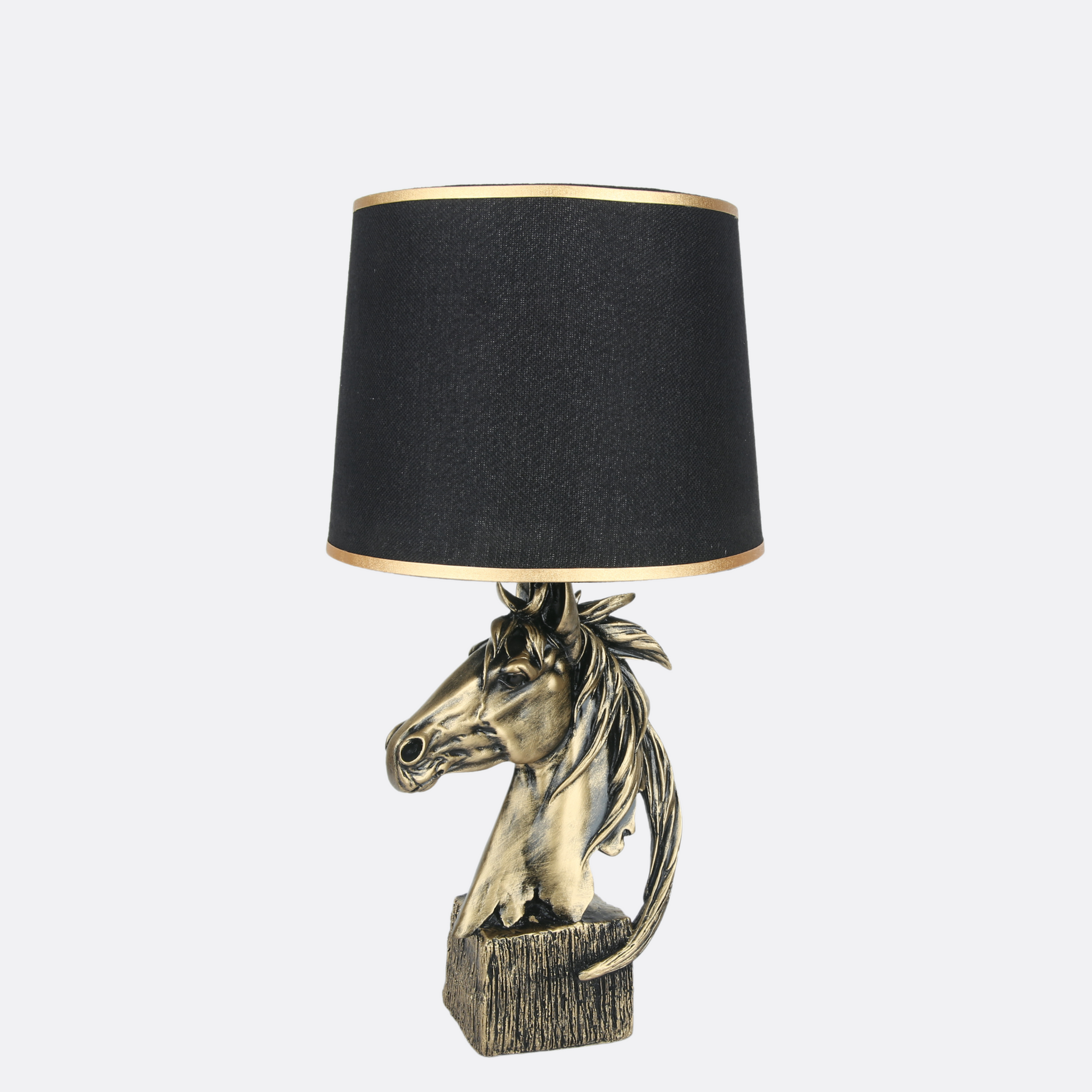 Golden Horse Lamp