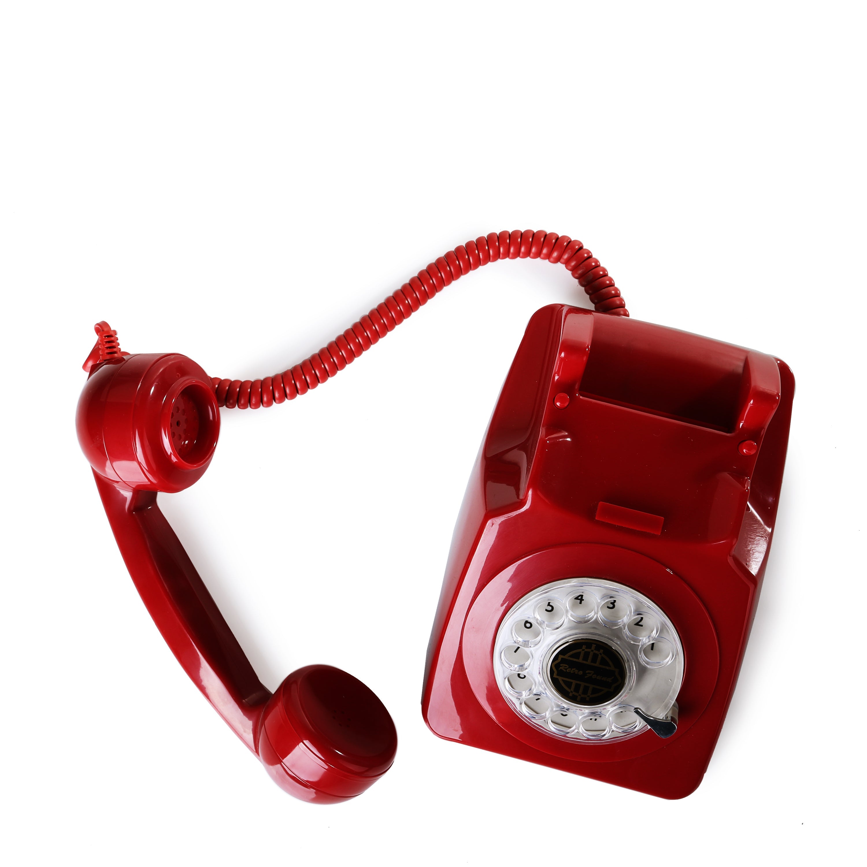 1960 Rotary Telephone (Red)