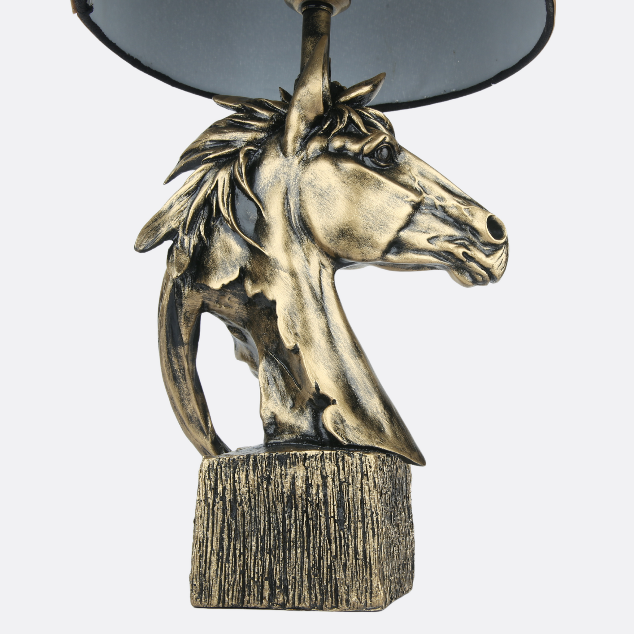 Golden Horse Lamp