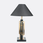 Gilded Geometry Table Lamp