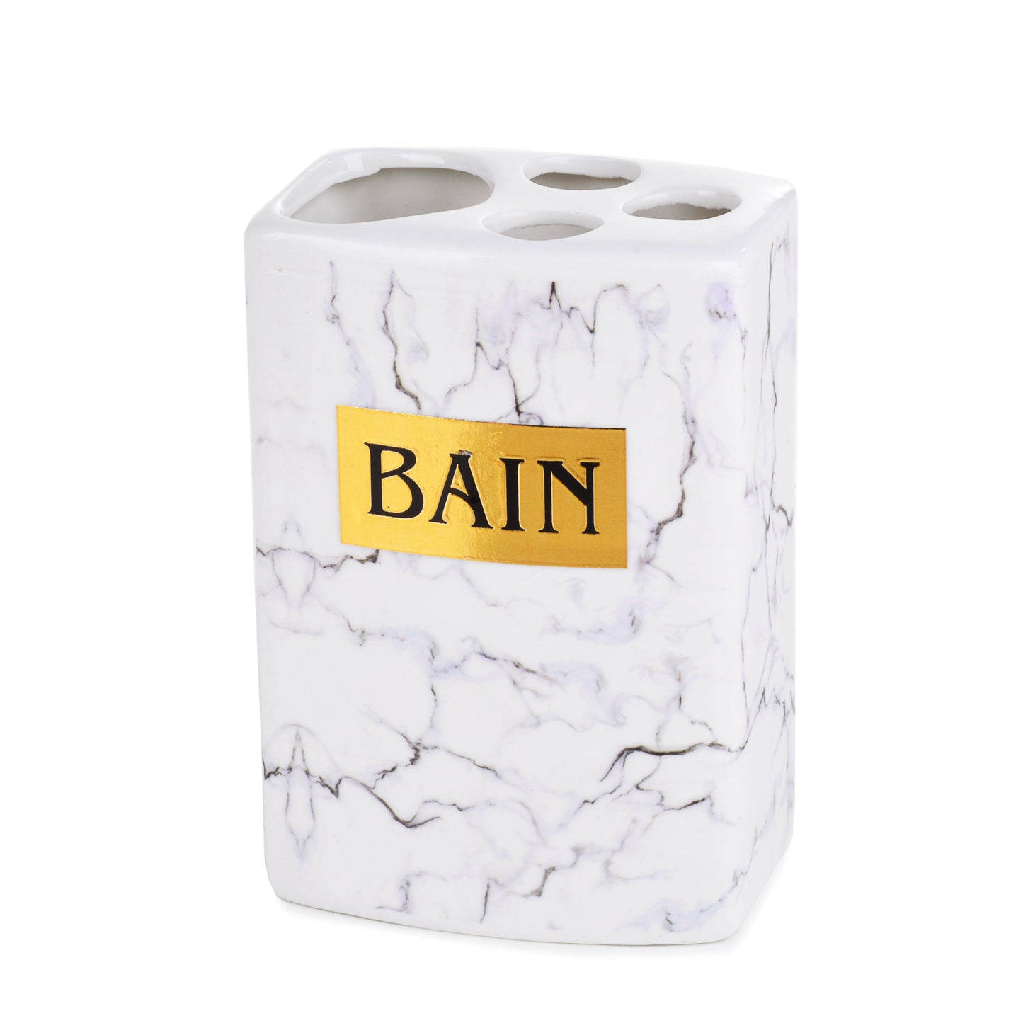 BAIN Marble Textured Bath Set