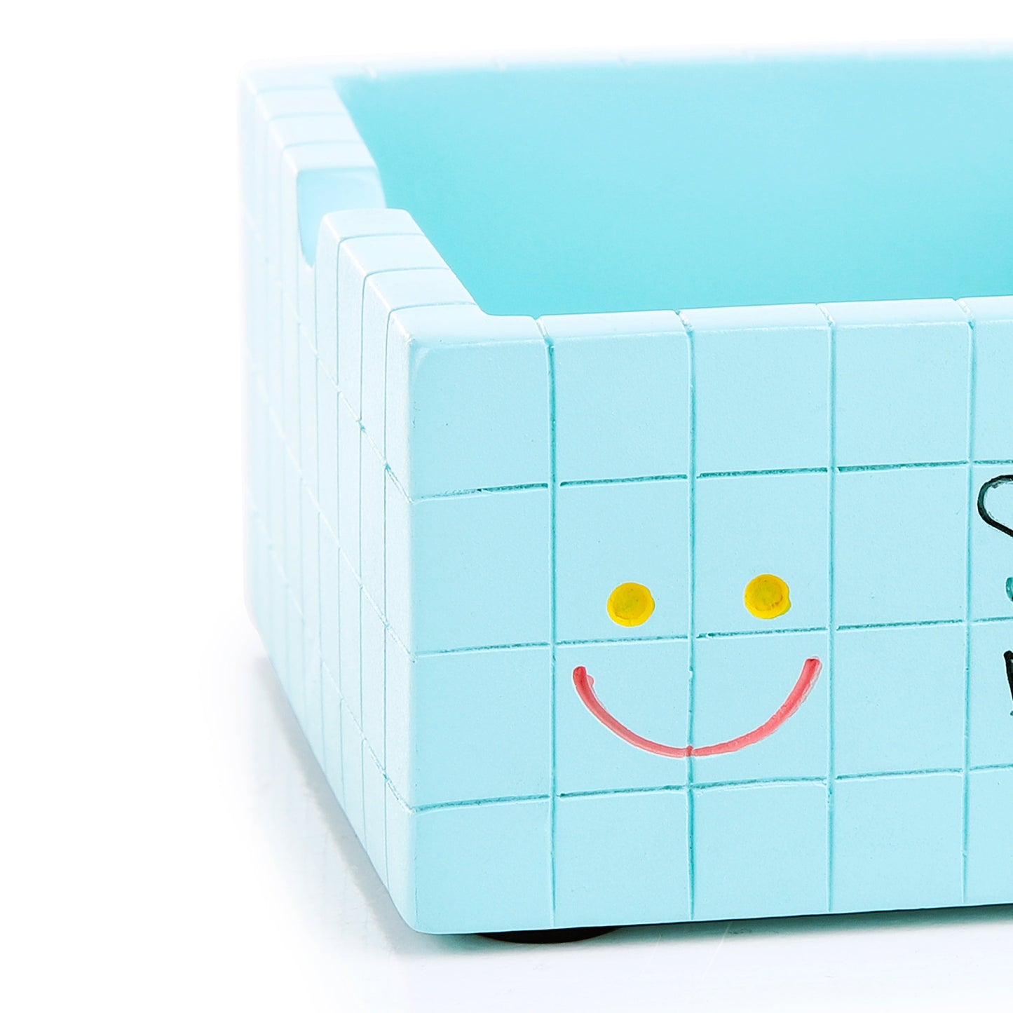 Sea Green Square Resin Ash Tray